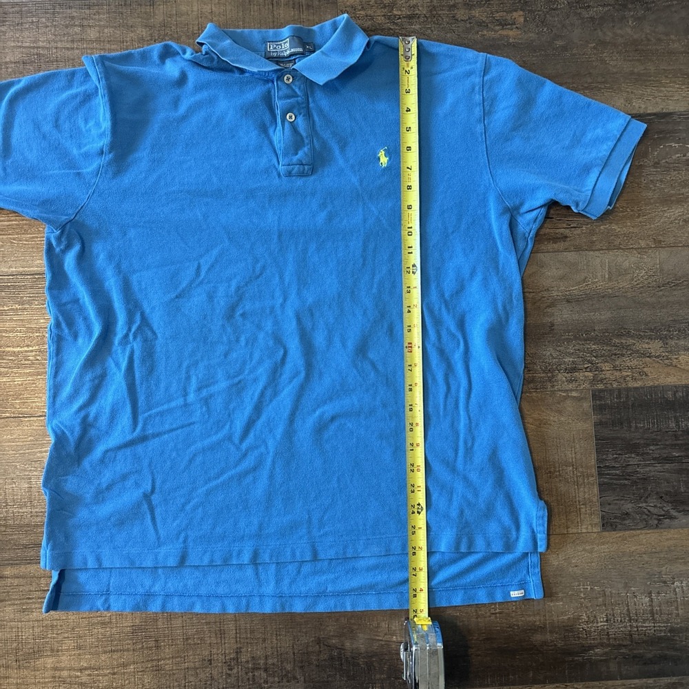 Polo Ralph Lauren Men's Turquoise Blue Polo Shirt Extra XL - Picture 5 of 6